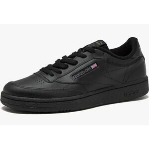 Reebok mens Club C 85,Black/Charcoal,10